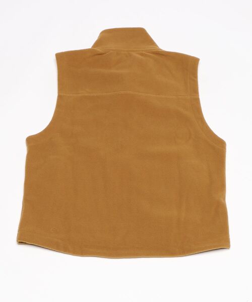 BEN DAVIS(ベンデイビス)の「《BEN DAVIS》FLEECE VEST リサイクルポリエステル(ベスト・メンズ・ベージュ/ブラック・MEDIUM/LARGE)」の3枚目の写真