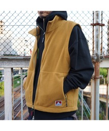 《BEN DAVIS》FLEECE VEST リサイクルポリエステル