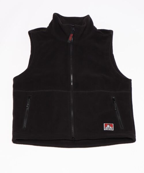 BEN DAVIS(ベンデイビス)の「《BEN DAVIS》FLEECE VEST リサイクルポリエステル(ベスト・メンズ・ベージュ/ブラック・MEDIUM/LARGE)」の15枚目の写真