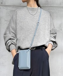 お財布ポシェット ショルダーバッグ」に該当するブルー