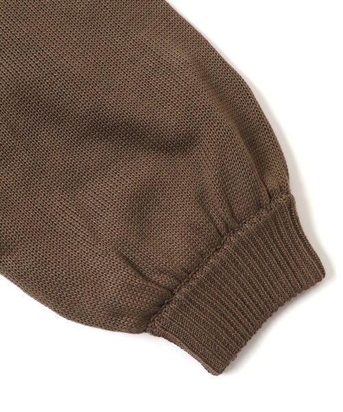 algy（アルジー）の「裏付きあったかジップカーデ（カーディガン/ボレロ・キッズ・ブラウン/サックスブルー/ミント・SMALL/X-SMALL/XX-SMALL/MEDIUM）」の17枚目の写真