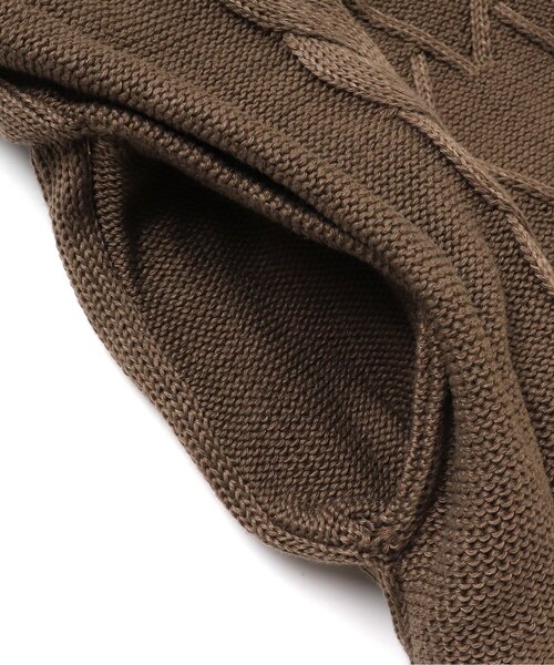 algy（アルジー）の「裏付きあったかジップカーデ（カーディガン/ボレロ・キッズ・ブラウン/サックスブルー/ミント・SMALL/X-SMALL/XX-SMALL/MEDIUM）」の18枚目の写真