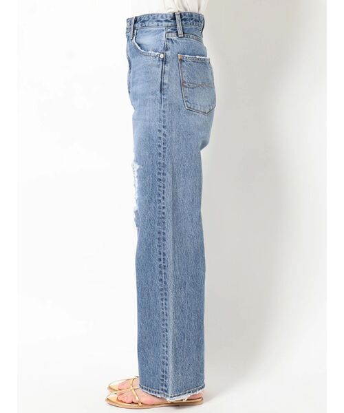 Ungrid(アングリッド)の「ハイウエストルーズクラッシュストレートデニム(デニムパンツ・レディース・ブルー・24inch/25inch/26inch)」の15枚目の写真