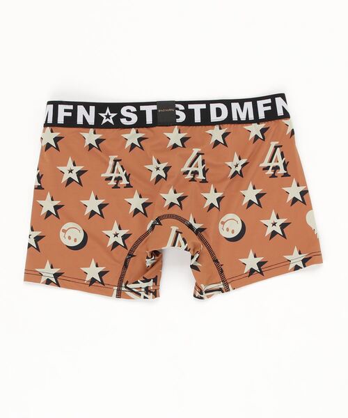 STUD MUFFIN（スタッドマフィン）の「STUD MUFFIN/スタッドマフィン/Stagram柄アンダーウェアー（ボクサーパンツ・メンズ・ブラウン/グレー・M/L/XL）」の3枚目の写真