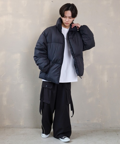 SPINNS（スピンズ）の「【ビックシルエット】フェイク ダウン