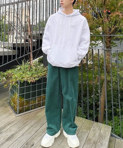 Figments(フィグメンツ)の「【裏起毛】PERSONパーカー(パーカー・レディース・杢グレー/ブラック・FREE)」の19枚目の写真