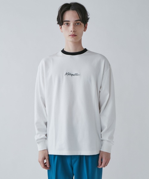 LUCY(ルーシー)の「LUCY/AIRFUNCTION シンプルロゴロンT(Tシャツ/カットソー・メンズ・ブルー/ホワイト系その他/ホワイト/ダークグレー/ブラック・MEDIUM/LARGE)」の10枚目の写真