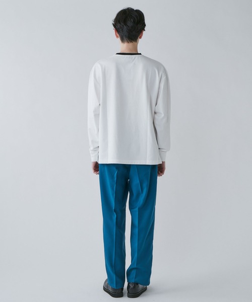 LUCY(ルーシー)の「LUCY/AIRFUNCTION シンプルロゴロンT(Tシャツ/カットソー・メンズ・ブルー/ホワイト系その他/ホワイト/ダークグレー/ブラック・MEDIUM/LARGE)」の13枚目の写真