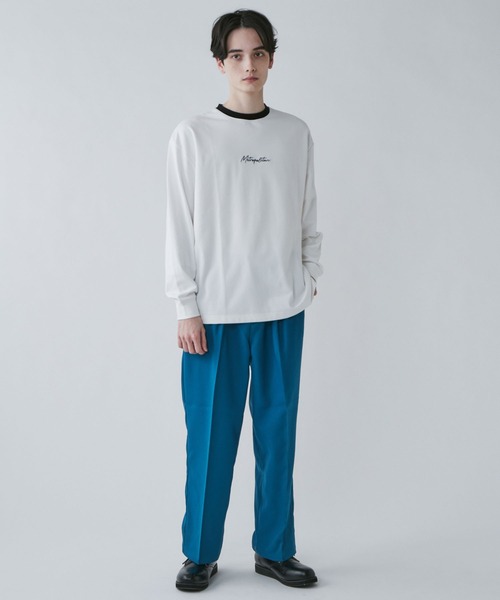 LUCY(ルーシー)の「LUCY/AIRFUNCTION シンプルロゴロンT(Tシャツ/カットソー・メンズ・ブルー/ホワイト系その他/ホワイト/ダークグレー/ブラック・MEDIUM/LARGE)」の11枚目の写真