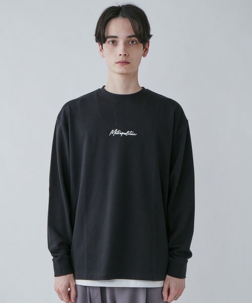 LUCY(ルーシー)の「LUCY/AIRFUNCTION シンプルロゴロンT(Tシャツ/カットソー・メンズ・ブルー/ホワイト系その他/ホワイト/ダークグレー/ブラック・MEDIUM/LARGE)」の14枚目の写真