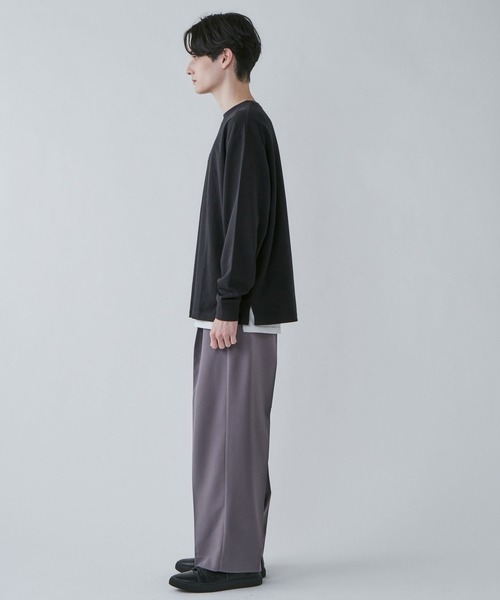 LUCY(ルーシー)の「LUCY/AIRFUNCTION シンプルロゴロンT(Tシャツ/カットソー・メンズ・ブルー/ホワイト系その他/ホワイト/ダークグレー/ブラック・MEDIUM/LARGE)」の16枚目の写真