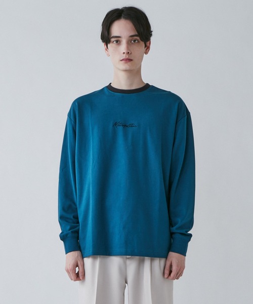 LUCY(ルーシー)の「LUCY/AIRFUNCTION シンプルロゴロンT(Tシャツ/カットソー・メンズ・ブルー/ホワイト系その他/ホワイト/ダークグレー/ブラック・MEDIUM/LARGE)」の22枚目の写真