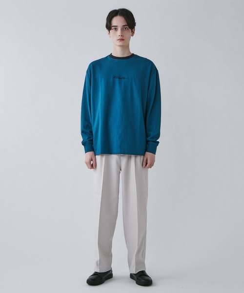 LUCY(ルーシー)の「LUCY/AIRFUNCTION シンプルロゴロンT(Tシャツ/カットソー・メンズ・ブルー/ホワイト系その他/ホワイト/ダークグレー/ブラック・MEDIUM/LARGE)」の19枚目の写真