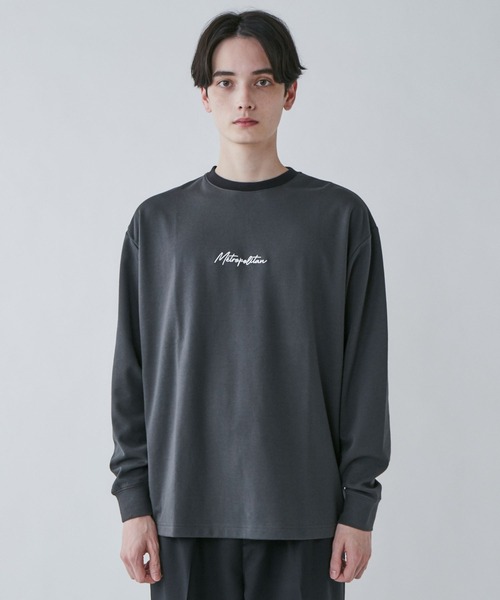 LUCY(ルーシー)の「LUCY/AIRFUNCTION シンプルロゴロンT(Tシャツ/カットソー・メンズ・ブルー/ホワイト系その他/ホワイト/ダークグレー/ブラック・MEDIUM/LARGE)」の18枚目の写真