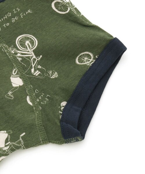 BOYS4色2柄ボクサーパンツ(恐竜・自転車)（ボクサーパンツ）｜BREEZE