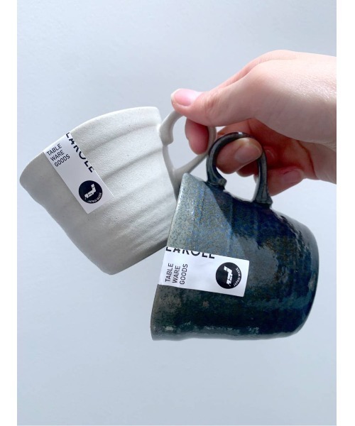 LAKOLE(ラコレ)の「美濃焼きマグカップ / 175109(グラス/マグカップ/タンブラー・レディース・ダークブルー/ベージュ/その他1/その他2/ホワイト/ダークオリーブ・FREE)」の21枚目の写真