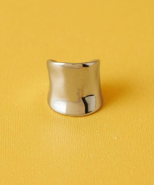 CITEN(シテン)の「<CITEN>ラウンドプレート イヤーカフ(イヤーカフ・レディース・シルバー/ゴールド・FREE)」の4枚目の写真