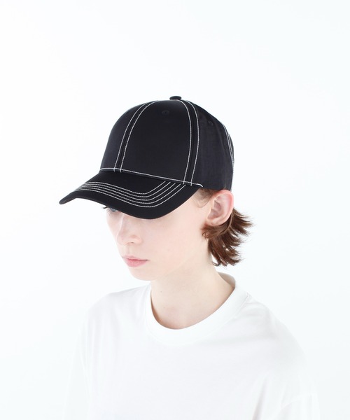 Y-3 ワイスリー キャップ Y-3 STITCH CAP 男女兼用 Y-3 LOGO CAP（キャップ）｜Y-3（ワイスリー）のファッション
