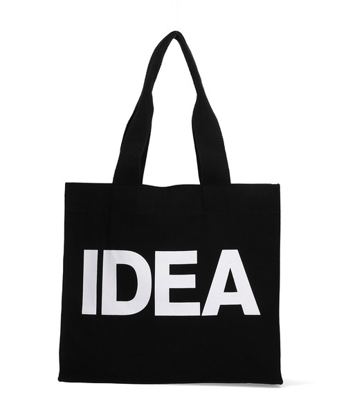 bonjour records（ボンジュールレコーズ）の「【IDEA/アイデア】 DRUGS BAG ドラッグバッグ（トートバッグ・メンズ・ブラック・FREE）」の2枚目の写真