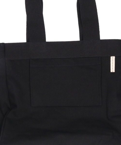 bonjour records（ボンジュールレコーズ）の「【IDEA/アイデア】 DRUGS BAG ドラッグバッグ（トートバッグ・メンズ・ブラック・FREE）」の9枚目の写真