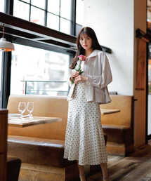 PROPORTION BODY DRESSING | ドットアシメマーメイドスカート / 1213120206(スカート)