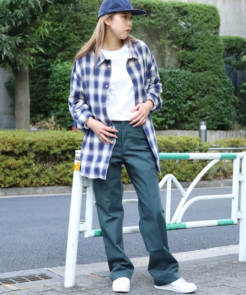 ROOPTOKYO（ループトウキョウ）の「ルーズシルエット オンブレチェック LS 長袖シャツ（シャツ/ブラウス・メンズ・ブラック/ネイビー/グレー・M/L）」の9枚目の写真