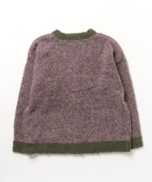 shesame(シーセム)の「カラーブークレニットカーディガン(カーディガン/ボレロ・レディース・カーキ/グレー/オレンジ・MEDIUM/LARGE)」の22枚目の写真