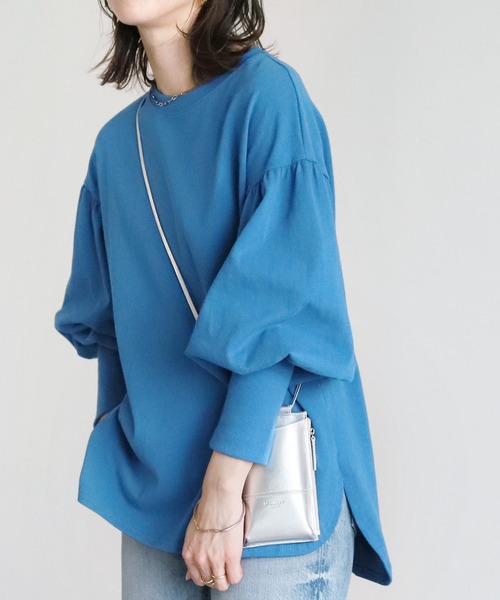 ヘビー天竺パフスリーブスウェット