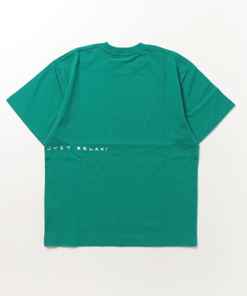 OFFSHORE（オフショア）の「JUSTRELAX TEE/ジャストリラックス ティーシャツ（Tシャツ/カットソー・メンズ・ピンク/グリーン・M/L/S/XL）」の14枚目の写真