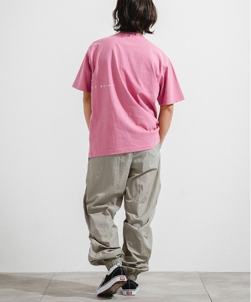 OFFSHORE（オフショア）の「JUSTRELAX TEE/ジャストリラックス ティーシャツ（Tシャツ/カットソー・メンズ・ピンク/グリーン・M/L/S/XL）」の5枚目の写真