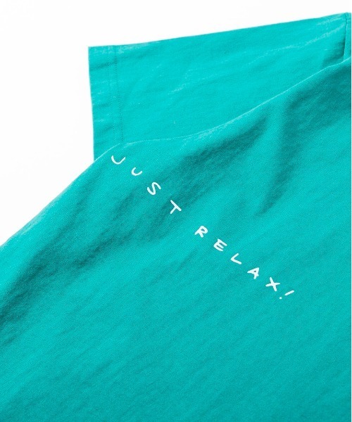 OFFSHORE（オフショア）の「JUSTRELAX TEE/ジャストリラックス ティーシャツ（Tシャツ/カットソー・メンズ・ピンク/グリーン・M/L/S/XL）」の12枚目の写真