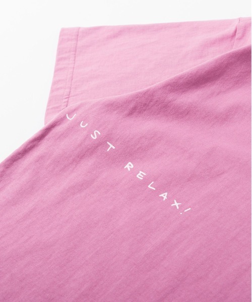 OFFSHORE（オフショア）の「JUSTRELAX TEE/ジャストリラックス ティーシャツ（Tシャツ/カットソー・メンズ・ピンク/グリーン・M/L/S/XL）」の13枚目の写真