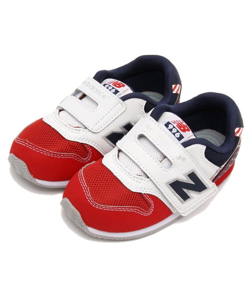 NEW BALANCE（ニューバランス）の「ベビー キッズ ニューバランス カラフル new balance FS996（スニーカー・キッズ・ピンク/レッド/ホワイト/ネイビー・15cm/13cm/14cm/16cm/12cm）」の4枚目の写真