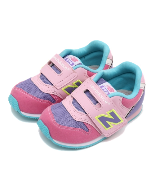 NEW BALANCE（ニューバランス）の「ベビー キッズ ニューバランス カラフル new balance FS996（スニーカー・キッズ・ピンク/レッド/ホワイト/ネイビー・15cm/13cm/14cm/16cm/12cm）」の3枚目の写真