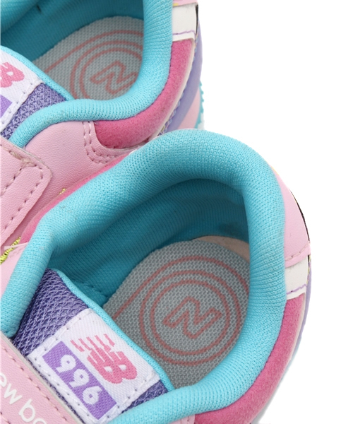 NEW BALANCE（ニューバランス）の「ベビー キッズ ニューバランス カラフル new balance FS996（スニーカー・キッズ・ピンク/レッド/ホワイト/ネイビー・15cm/13cm/14cm/16cm/12cm）」の5枚目の写真
