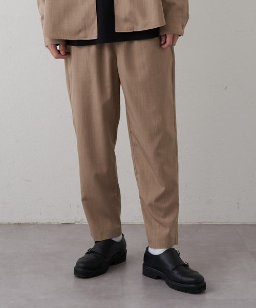 COLONY 2139(コロニートゥーワンスリーナイン)の「杢テックリネンパンツ(その他パンツ・メンズ・ベージュ/サックスブルー・MEDIUM/LARGE)」の1枚目の写真