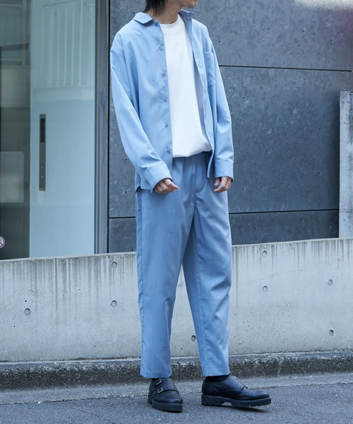 COLONY 2139(コロニートゥーワンスリーナイン)の「杢テックリネンパンツ(その他パンツ・メンズ・ベージュ/サックスブルー・MEDIUM/LARGE)」の13枚目の写真