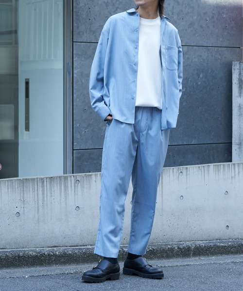 COLONY 2139(コロニートゥーワンスリーナイン)の「杢テックリネンパンツ(その他パンツ・メンズ・ベージュ/サックスブルー・MEDIUM/LARGE)」の16枚目の写真