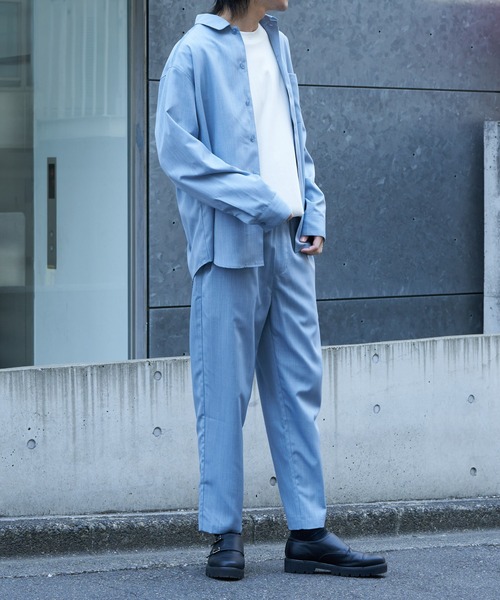 COLONY 2139(コロニートゥーワンスリーナイン)の「杢テックリネンパンツ(その他パンツ・メンズ・ベージュ/サックスブルー・MEDIUM/LARGE)」の17枚目の写真