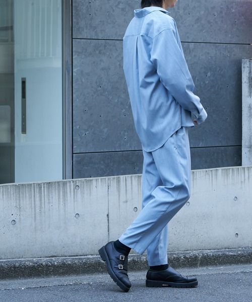 COLONY 2139(コロニートゥーワンスリーナイン)の「杢テックリネンパンツ(その他パンツ・メンズ・ベージュ/サックスブルー・MEDIUM/LARGE)」の18枚目の写真