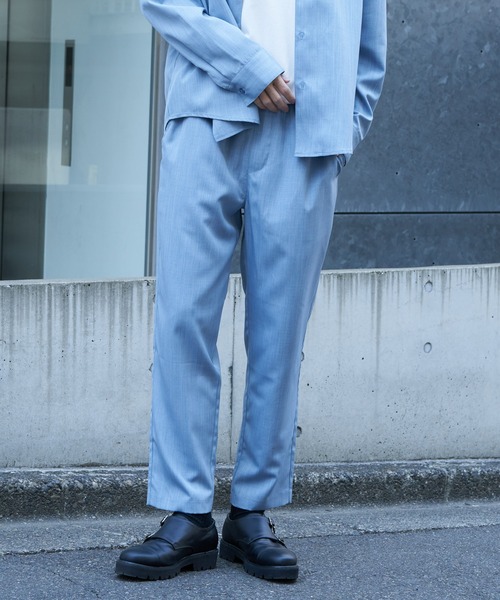 COLONY 2139(コロニートゥーワンスリーナイン)の「杢テックリネンパンツ(その他パンツ・メンズ・ベージュ/サックスブルー・MEDIUM/LARGE)」の3枚目の写真