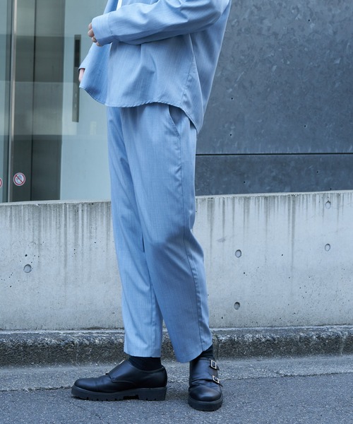 COLONY 2139(コロニートゥーワンスリーナイン)の「杢テックリネンパンツ(その他パンツ・メンズ・ベージュ/サックスブルー・MEDIUM/LARGE)」の4枚目の写真