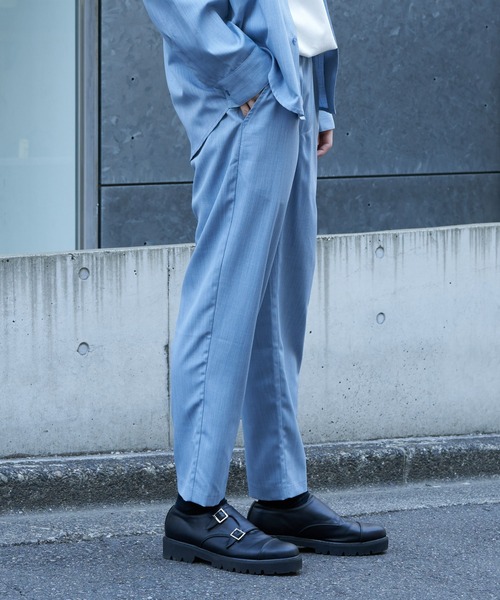 COLONY 2139(コロニートゥーワンスリーナイン)の「杢テックリネンパンツ(その他パンツ・メンズ・ベージュ/サックスブルー・MEDIUM/LARGE)」の5枚目の写真