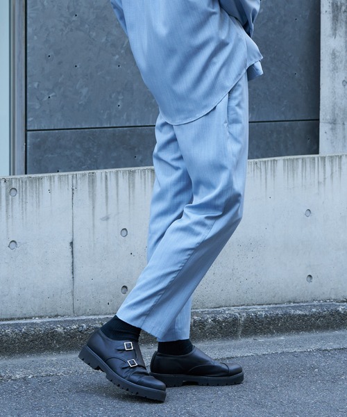 COLONY 2139(コロニートゥーワンスリーナイン)の「杢テックリネンパンツ(その他パンツ・メンズ・ベージュ/サックスブルー・MEDIUM/LARGE)」の6枚目の写真