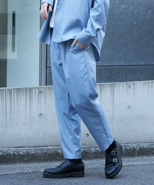 COLONY 2139(コロニートゥーワンスリーナイン)の「杢テックリネンパンツ(その他パンツ・メンズ・ベージュ/サックスブルー・MEDIUM/LARGE)」の7枚目の写真