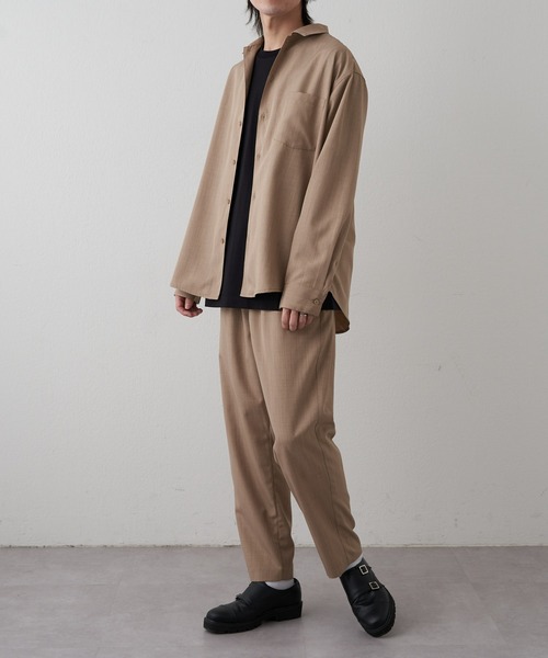 COLONY 2139(コロニートゥーワンスリーナイン)の「杢テックリネンパンツ(その他パンツ・メンズ・ベージュ/サックスブルー・MEDIUM/LARGE)」の22枚目の写真