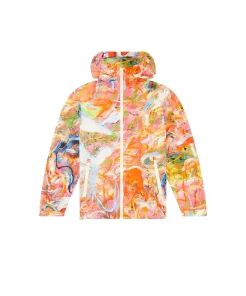 DIESEL（ディーゼル）の「レディース ナイロン プリント ジャケット