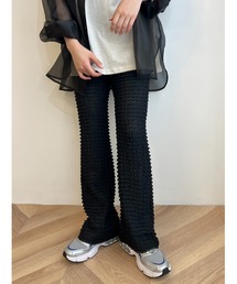 WC | フリルレースフレアパンツ(スラックス)