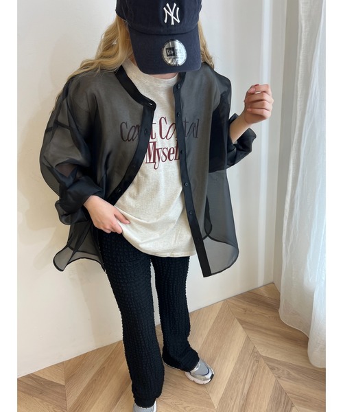 WC（ダブル シー）の「フリルレースフレアパンツ（スラックス・レディース・ライトピンク/ブラック/ホワイト・FREE）」の15枚目の写真