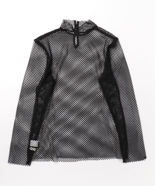 KOBE LETTUCE（コウベレタス）の「メッシュハイネックプルオーバー（その他トップス・レディース・オフホワイト/モカ/ブラック/クリーム・FREE）」の14枚目の写真